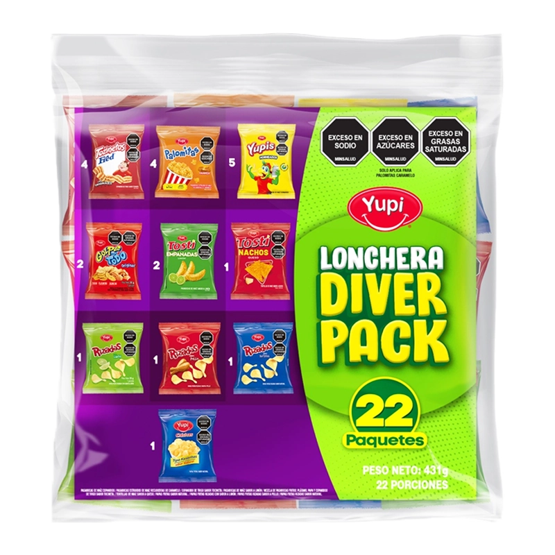LONCHERA DIVERPACK YUPI X 22 X 431 GR